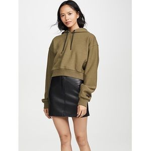 BB Dakota vegan leather skirt size 4 NWT